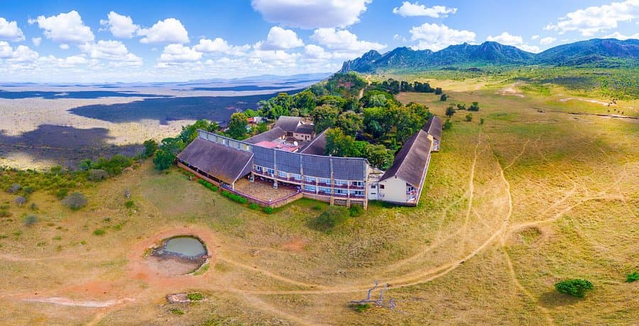 Tsavo accommodation and travel landscape in Kenya